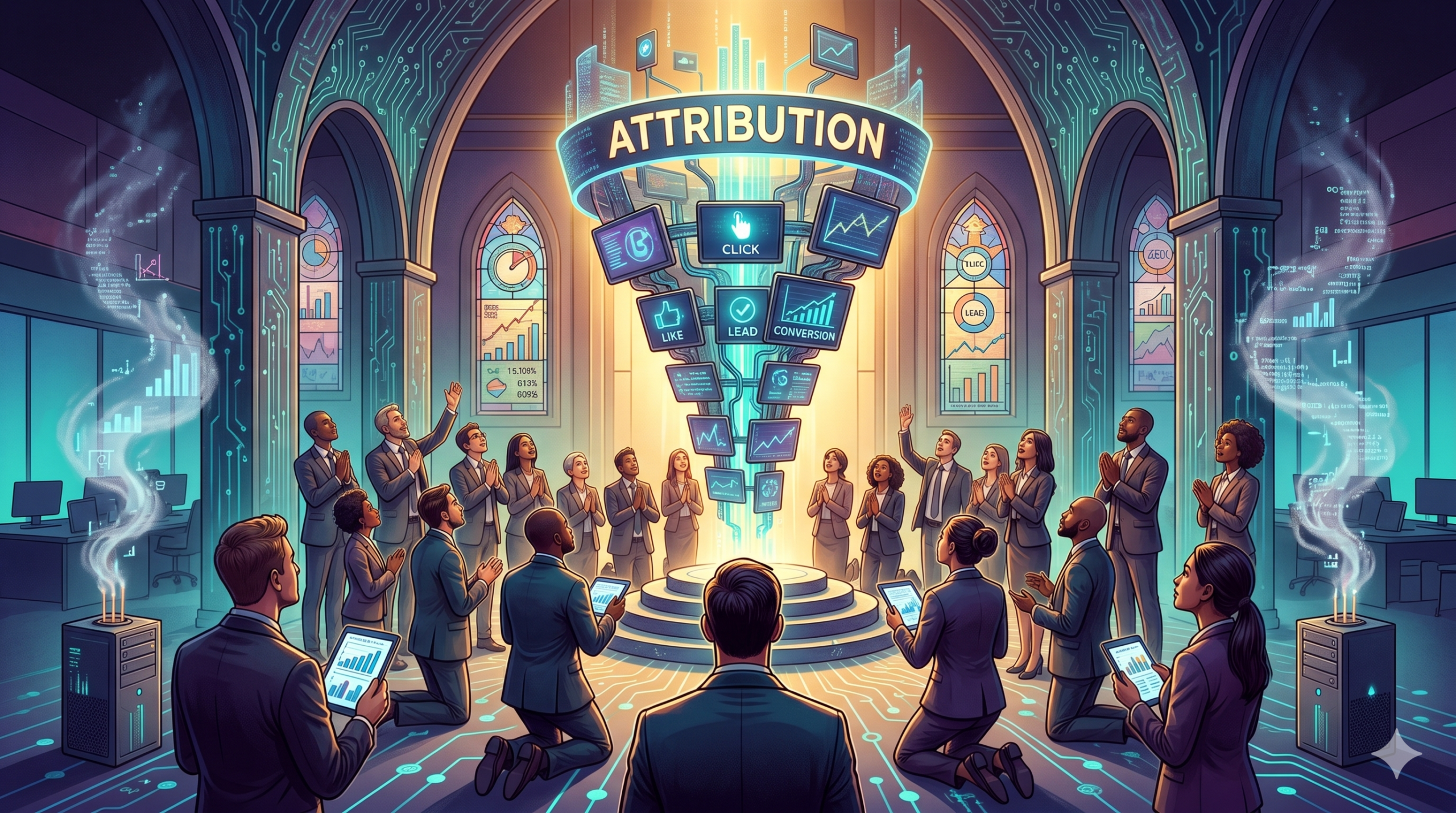 Attribution is a religion. Most marketing teams worship.